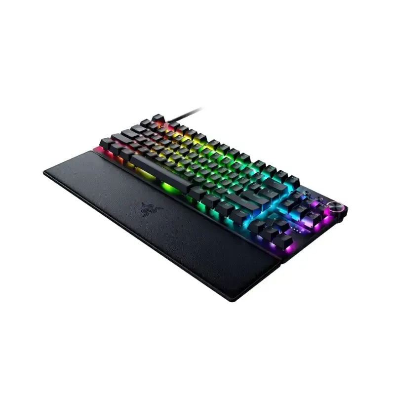 TKL کیبورد گیمینگ با سیم ریزر مدل Huntsman V3  Pro